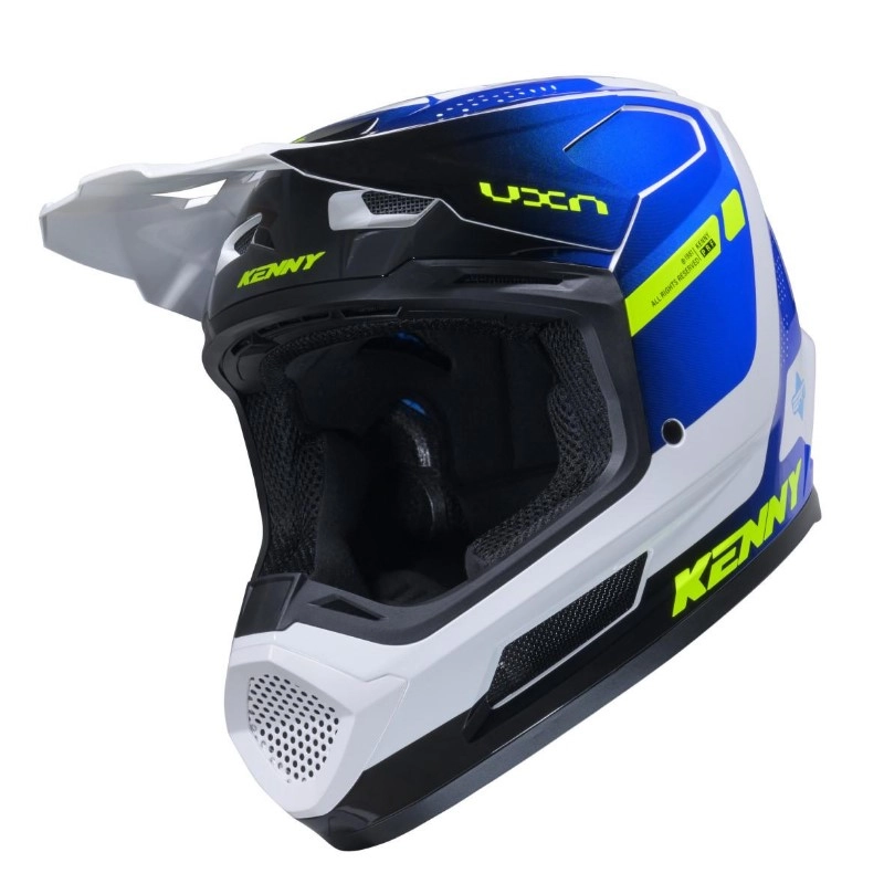 Шолом Kenny Racing Performance Graphic Racing Junior Blue