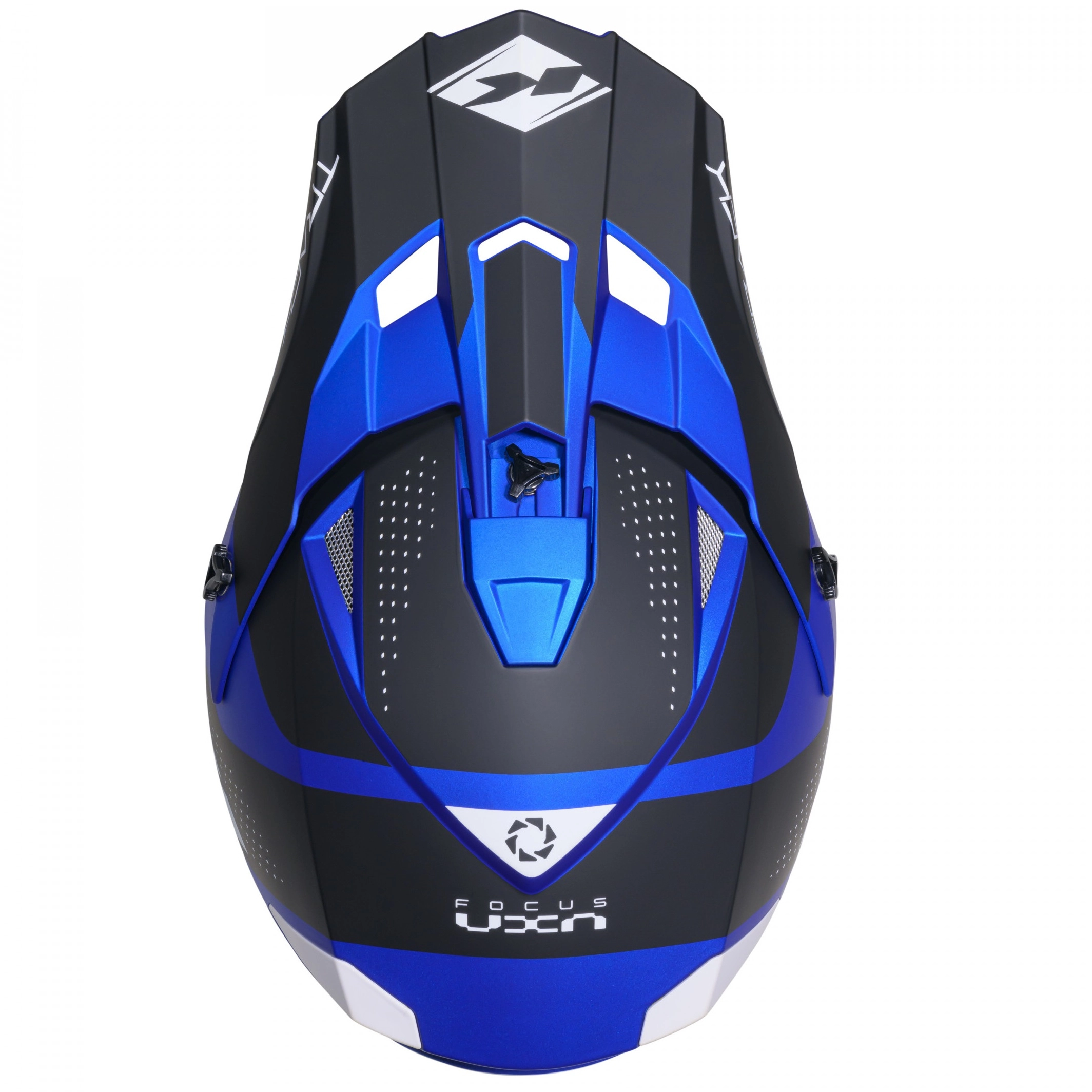 Шолом Kenny Racing Track Graphic Candy Black/White/Blue