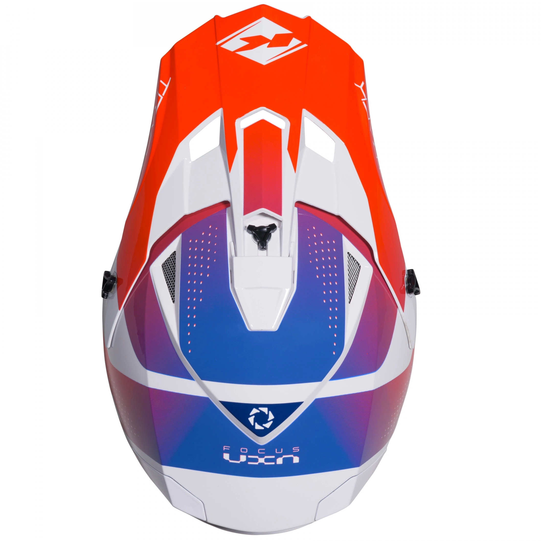 Шолом Kenny Racing Track Graphic Patriot White/Blue/Red