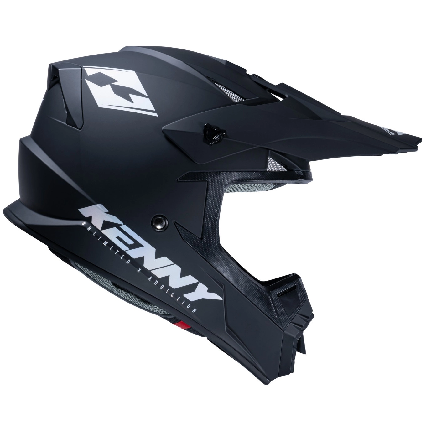 Шолом Kenny Racing Track Solid Black