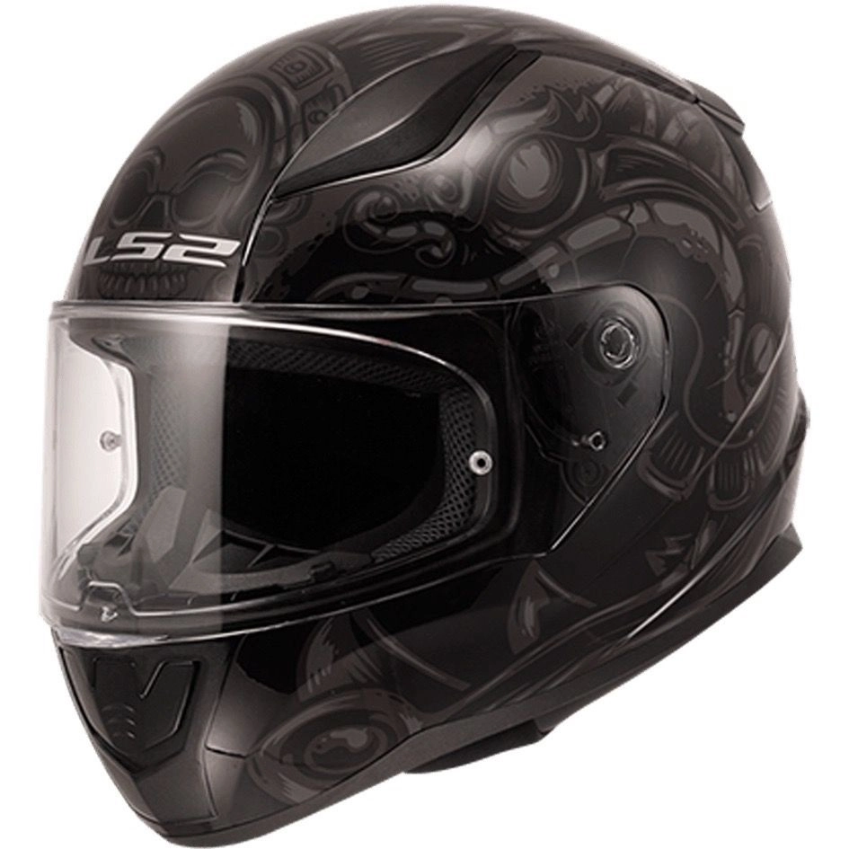 Шолом LS2 FF353 Rapid II Azteca Black/Grey