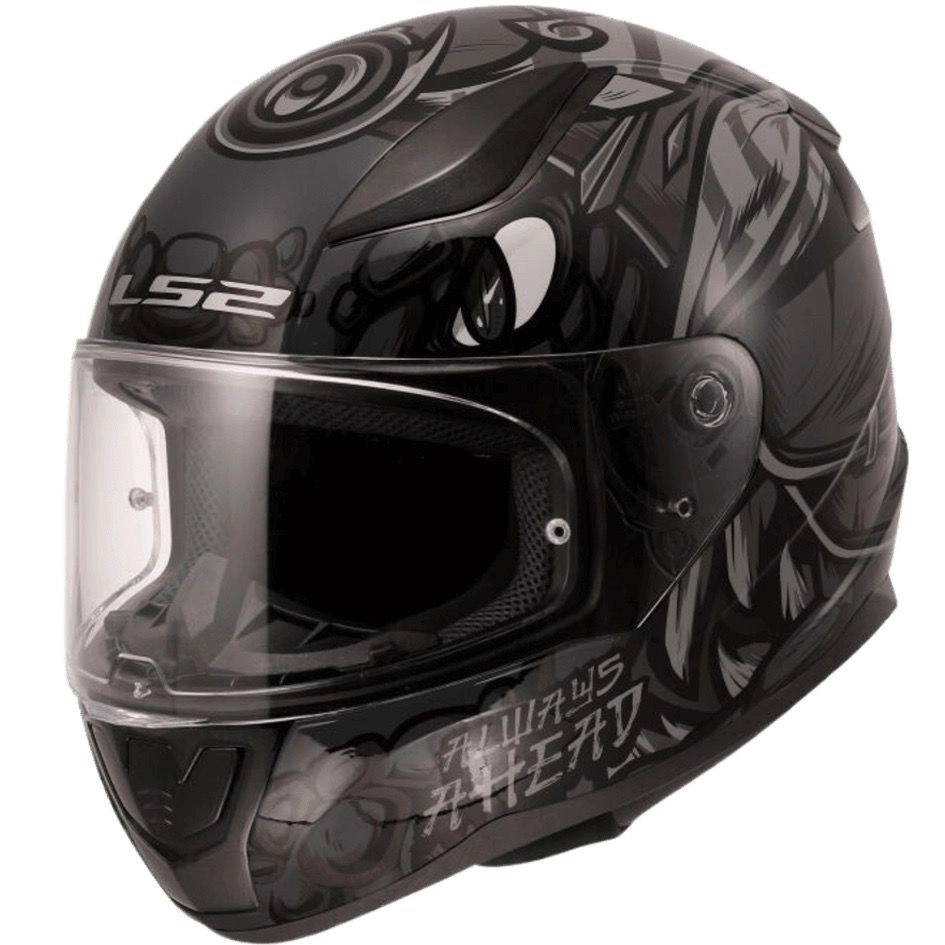 Шолом LS2 FF353 Rapid II Drillox Grey Matt
