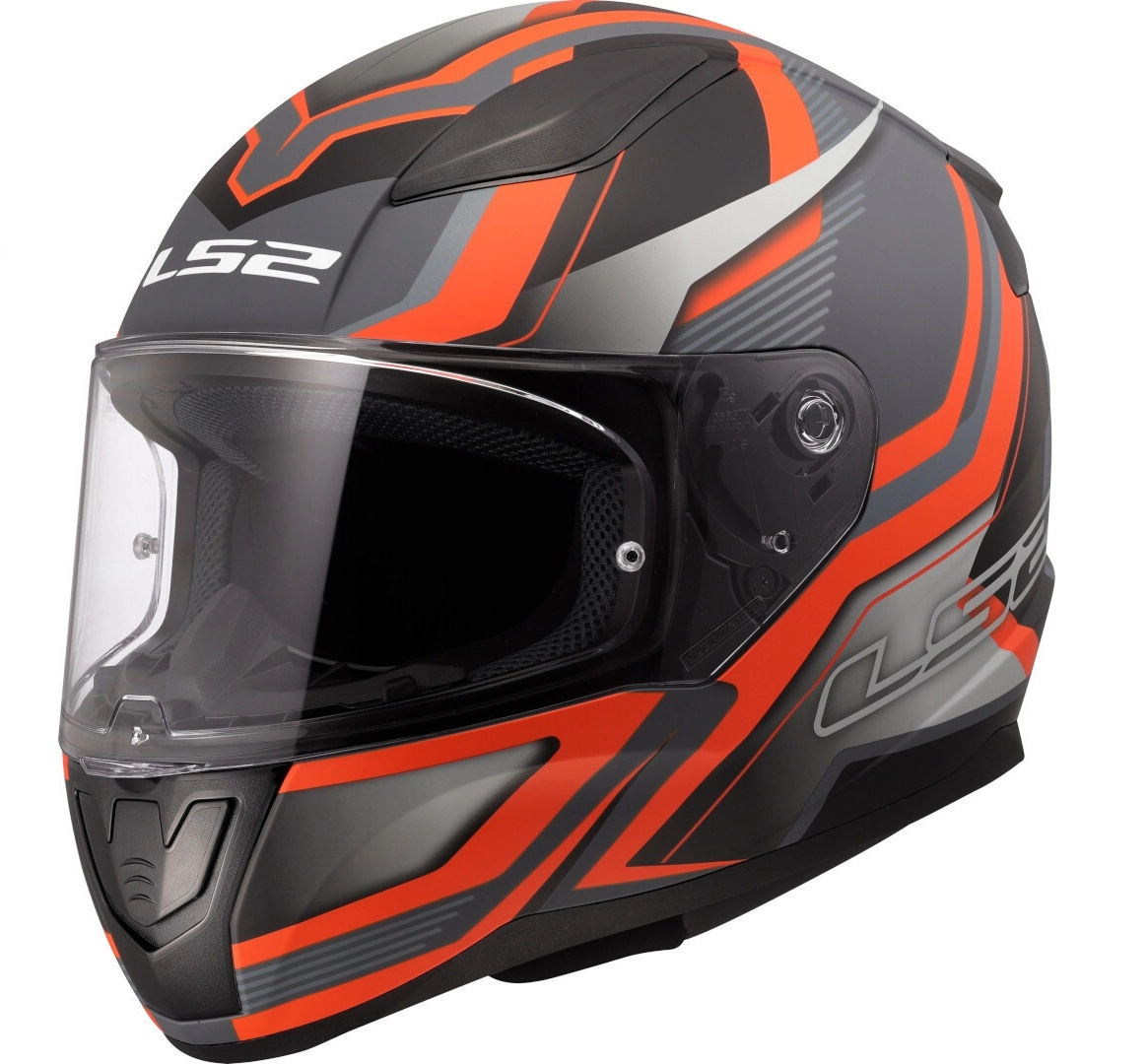 Шолом LS2 FF353 Rapid II Flitz Orange/Grey