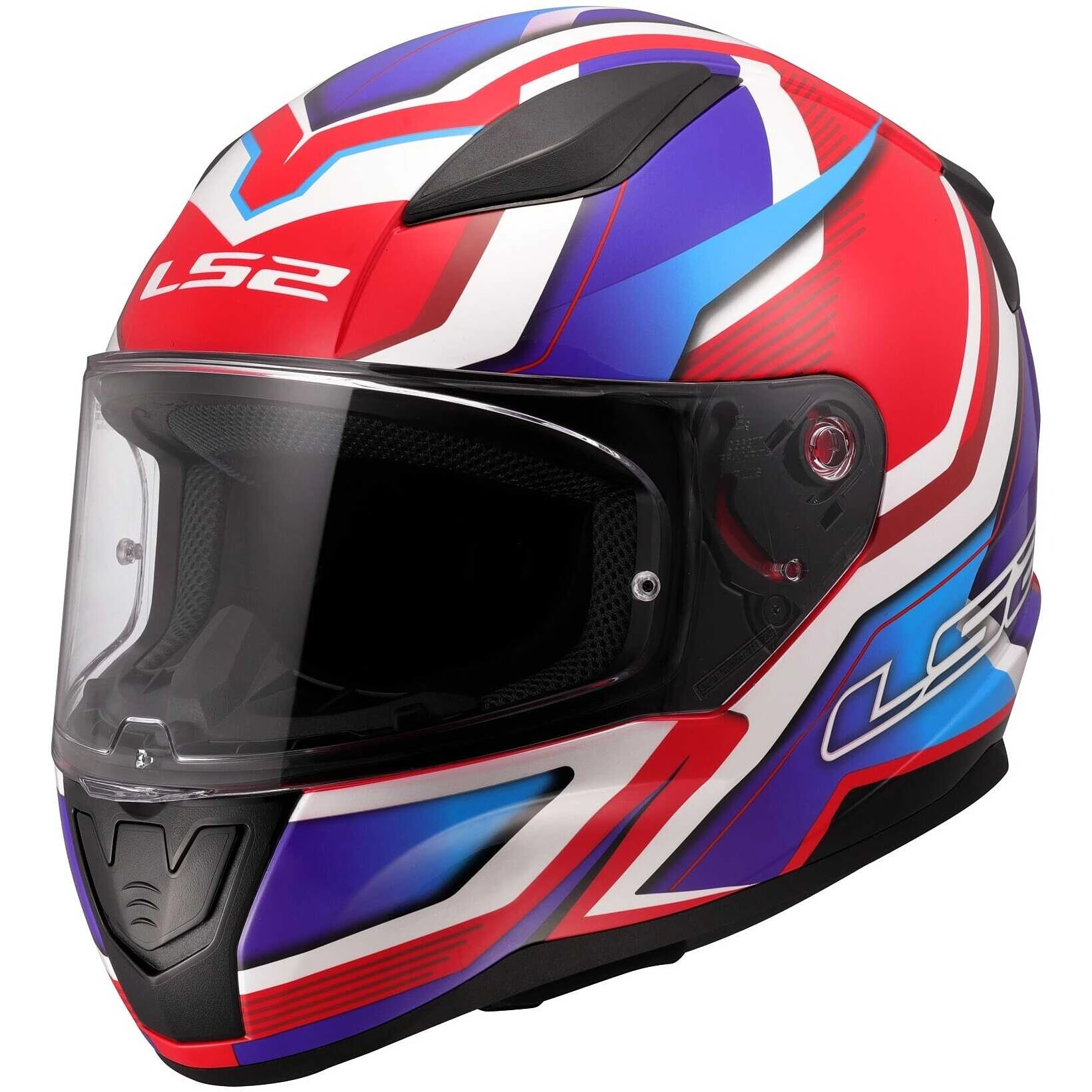 Шолом LS2 FF353 Rapid II Flitz White/Red/Blue
