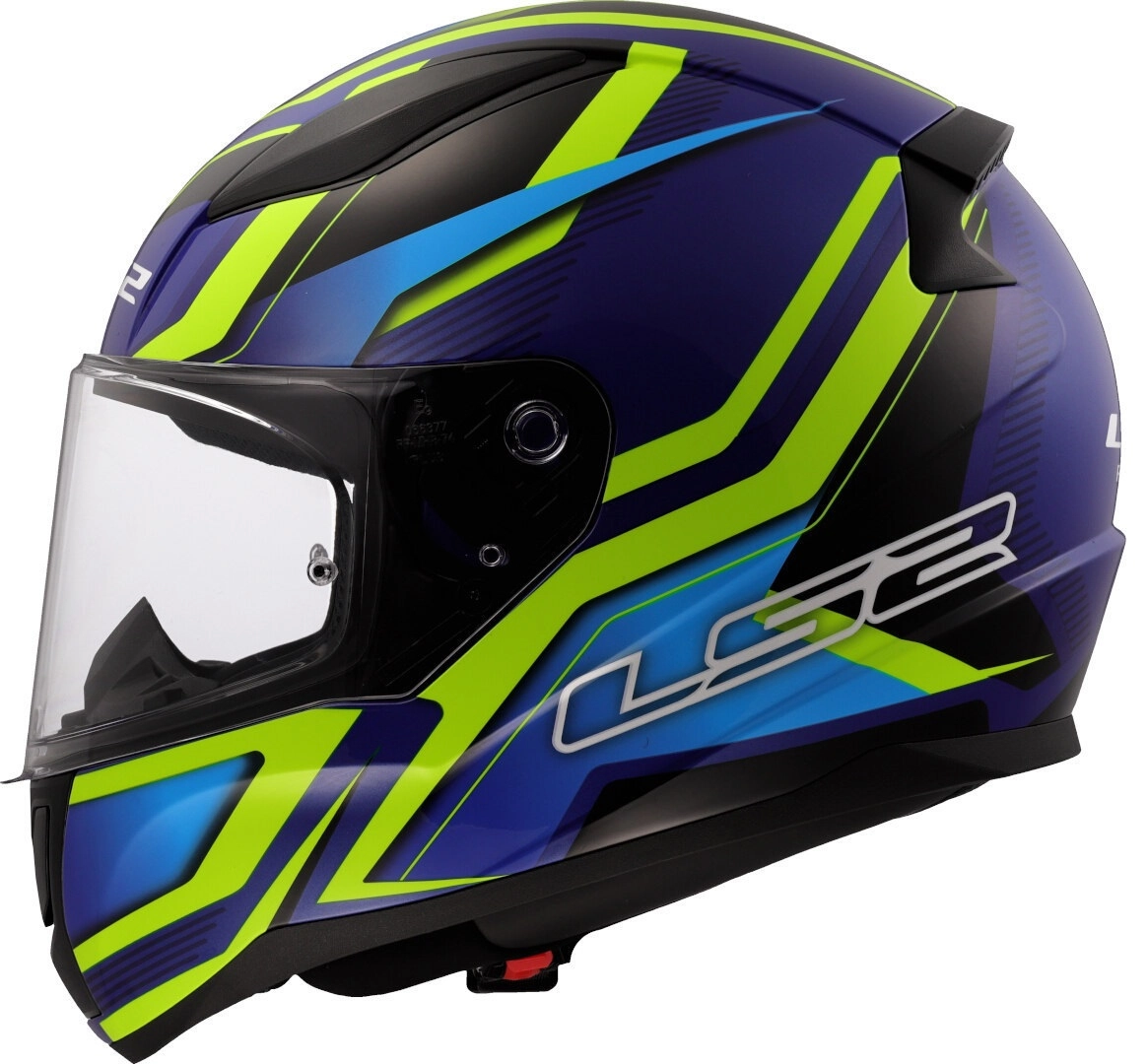 Шолом LS2 FF353 Rapid II Flitz Yellow/Blue