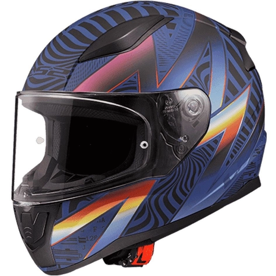 Шолом LS2 FF353 Rapid II Optik Blue/Purple