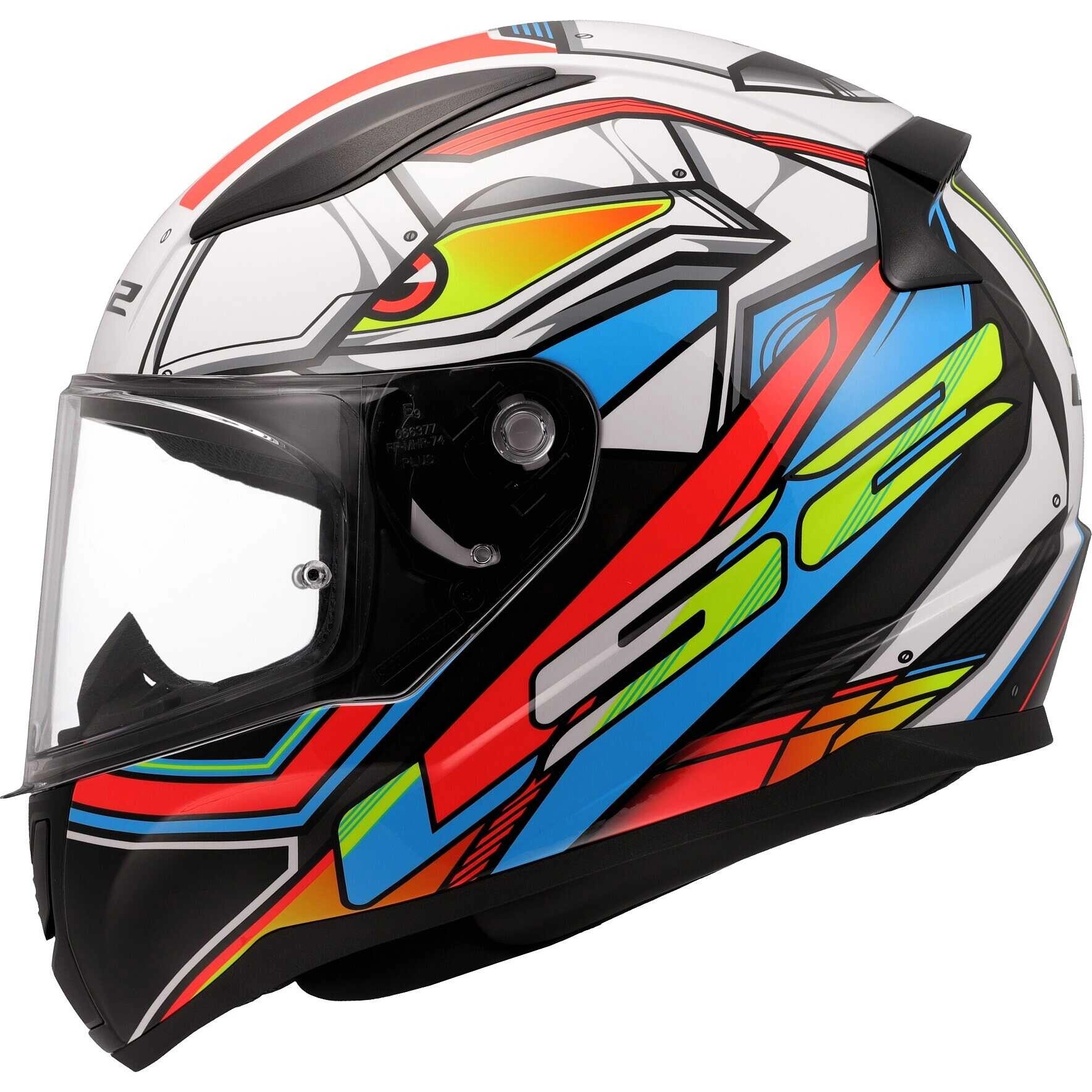 Шолом LS2 FF353 Rapid II Xdron White/Orange