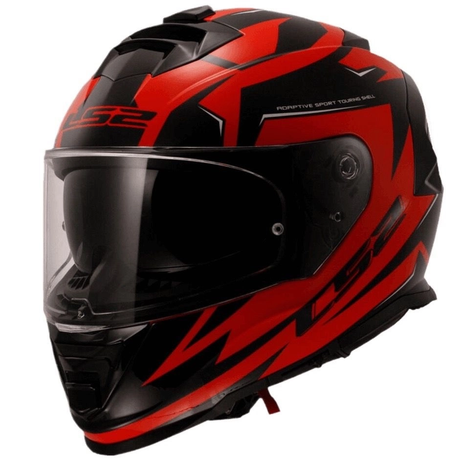 Шолом LS2 FF800 Storm II Atomik Black/Red