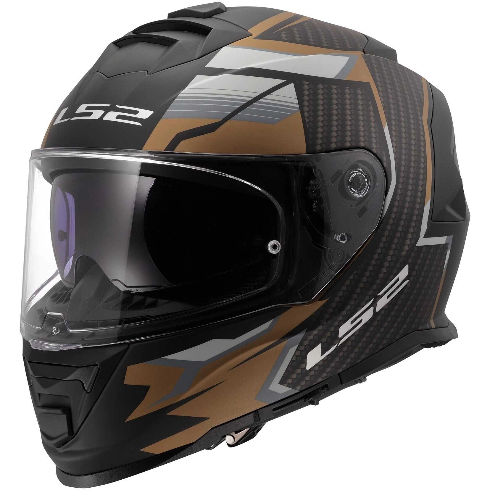 Шолом LS2 FF800 Storm II Tracker Black/Gold