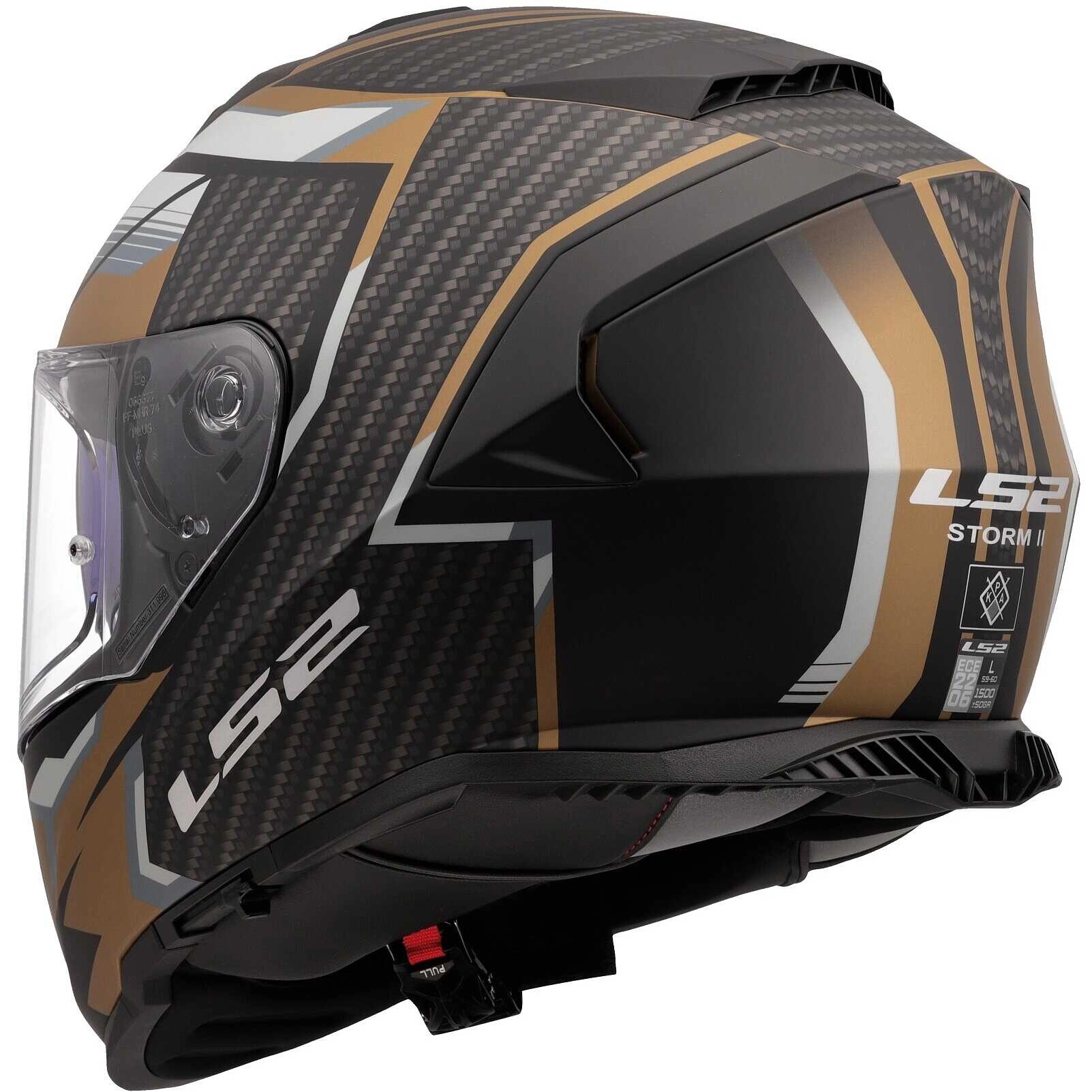 Шолом LS2 FF800 Storm II Tracker Black/Gold
