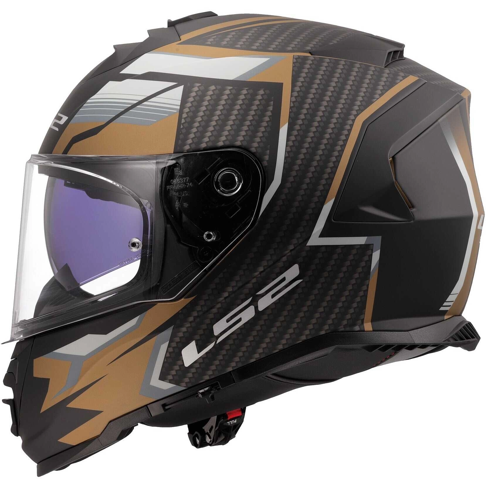 Шолом LS2 FF800 Storm II Tracker Black/Gold