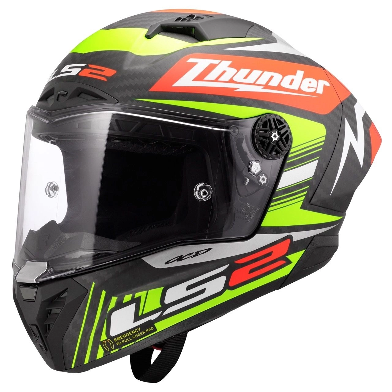 Шолом LS2 FF805 Thunder GP Aero Replica Black