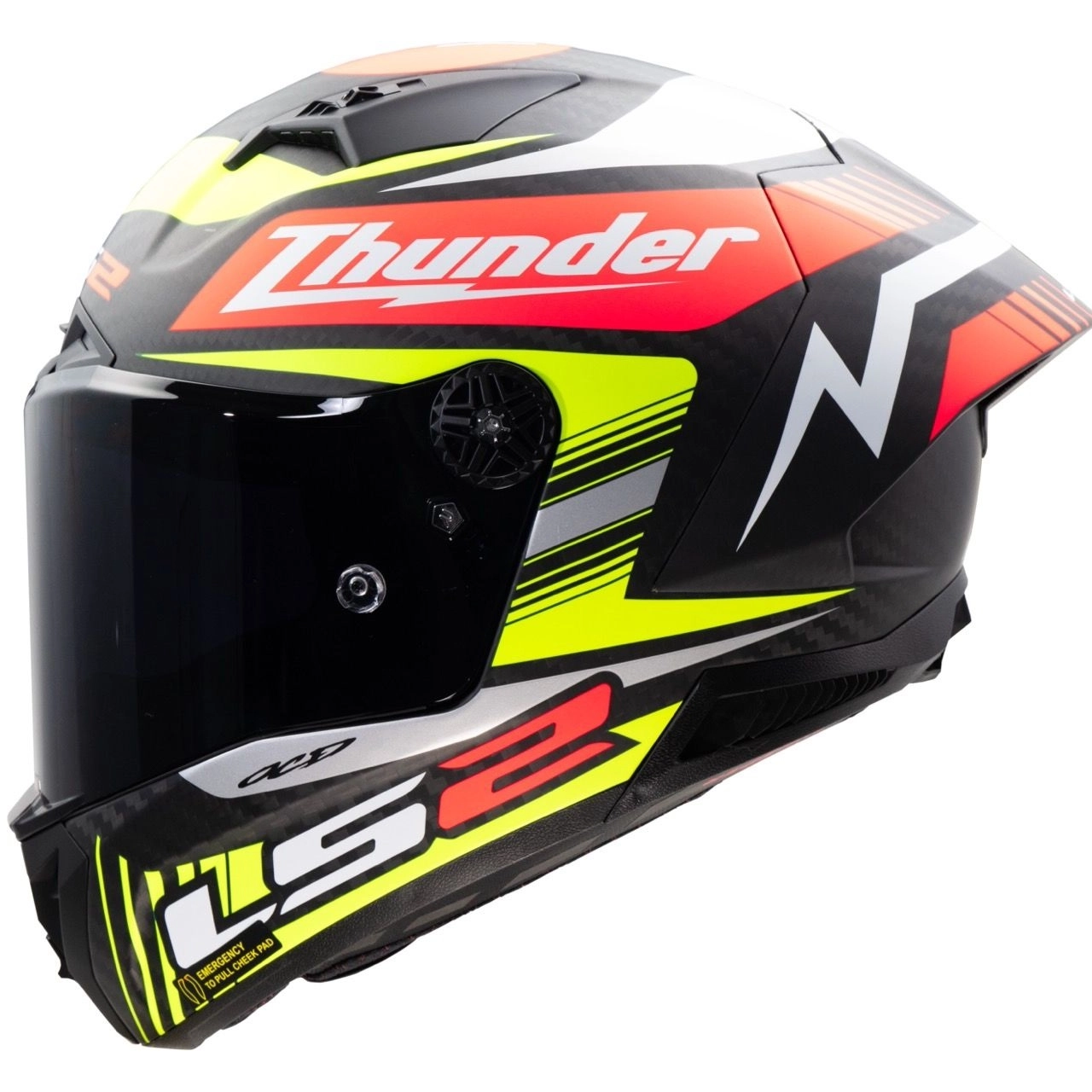 Шолом LS2 FF805 Thunder GP Aero Replica Black