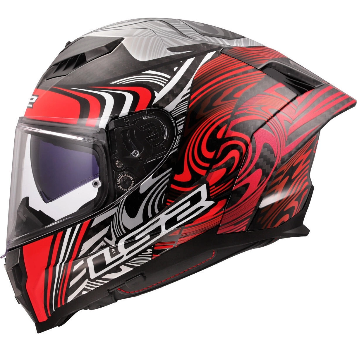 Шолом LS2 FF807 Dragon Enthum Red