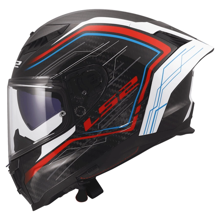 Шолом LS2 FF807 Dragon Subic White/Blue/Red