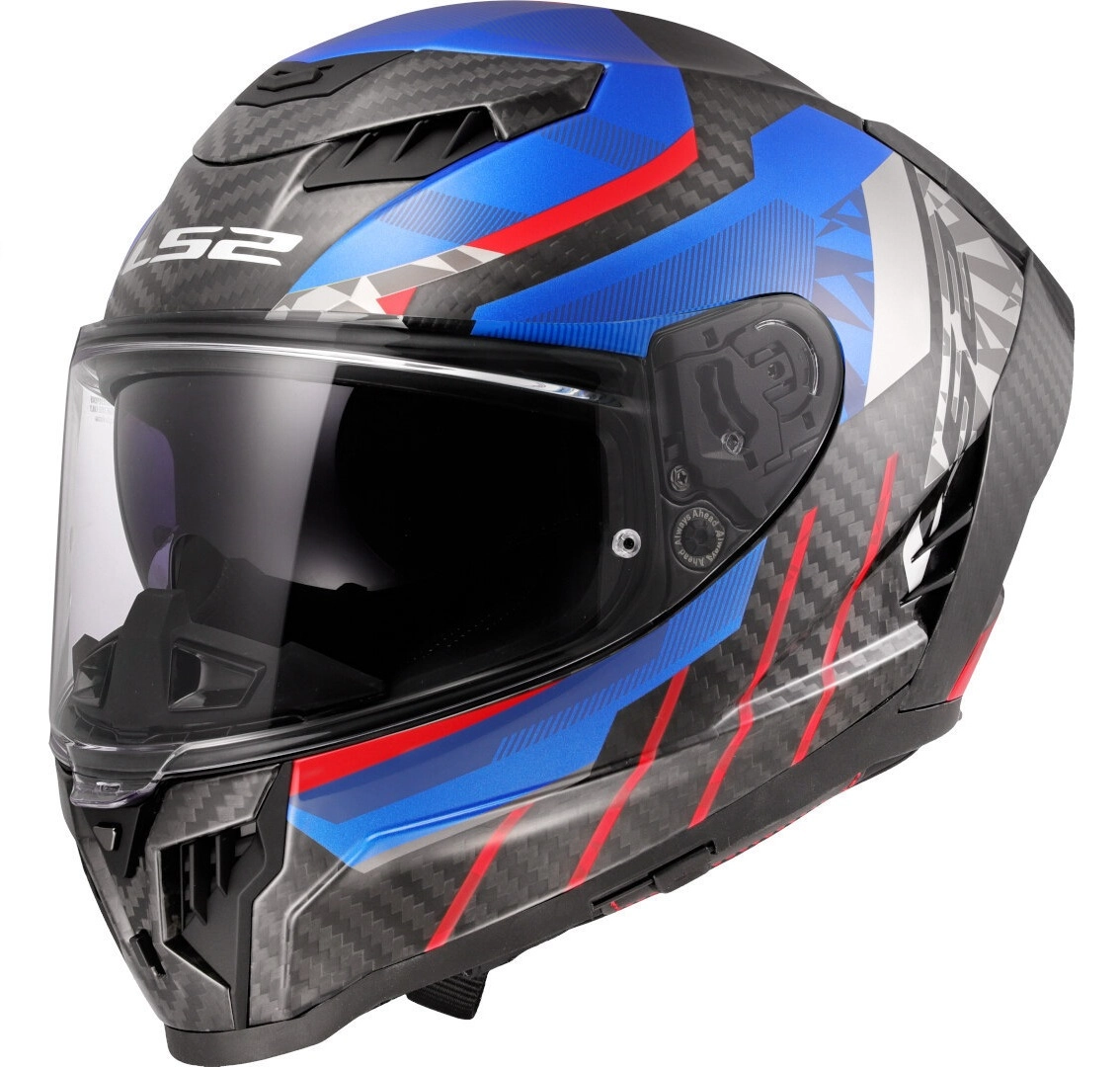 Шолом LS2 FF807 Dragon Trax Blue/Red