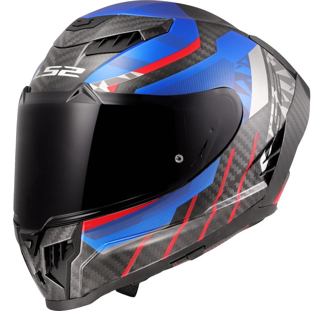 Шолом LS2 FF807 Dragon Trax Blue/Red