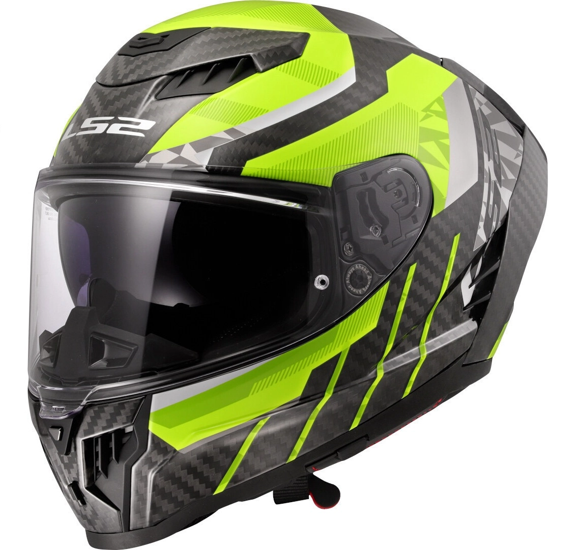 Шолом LS2 FF807 Dragon Trax Yellow