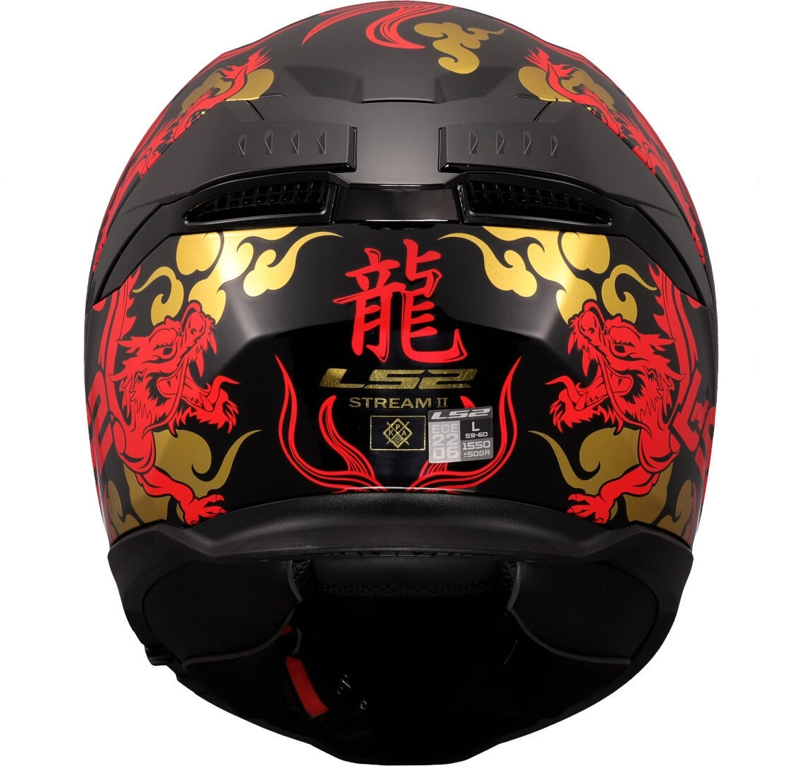 Шолом LS2 FF808 Stream II Drako Black/Red