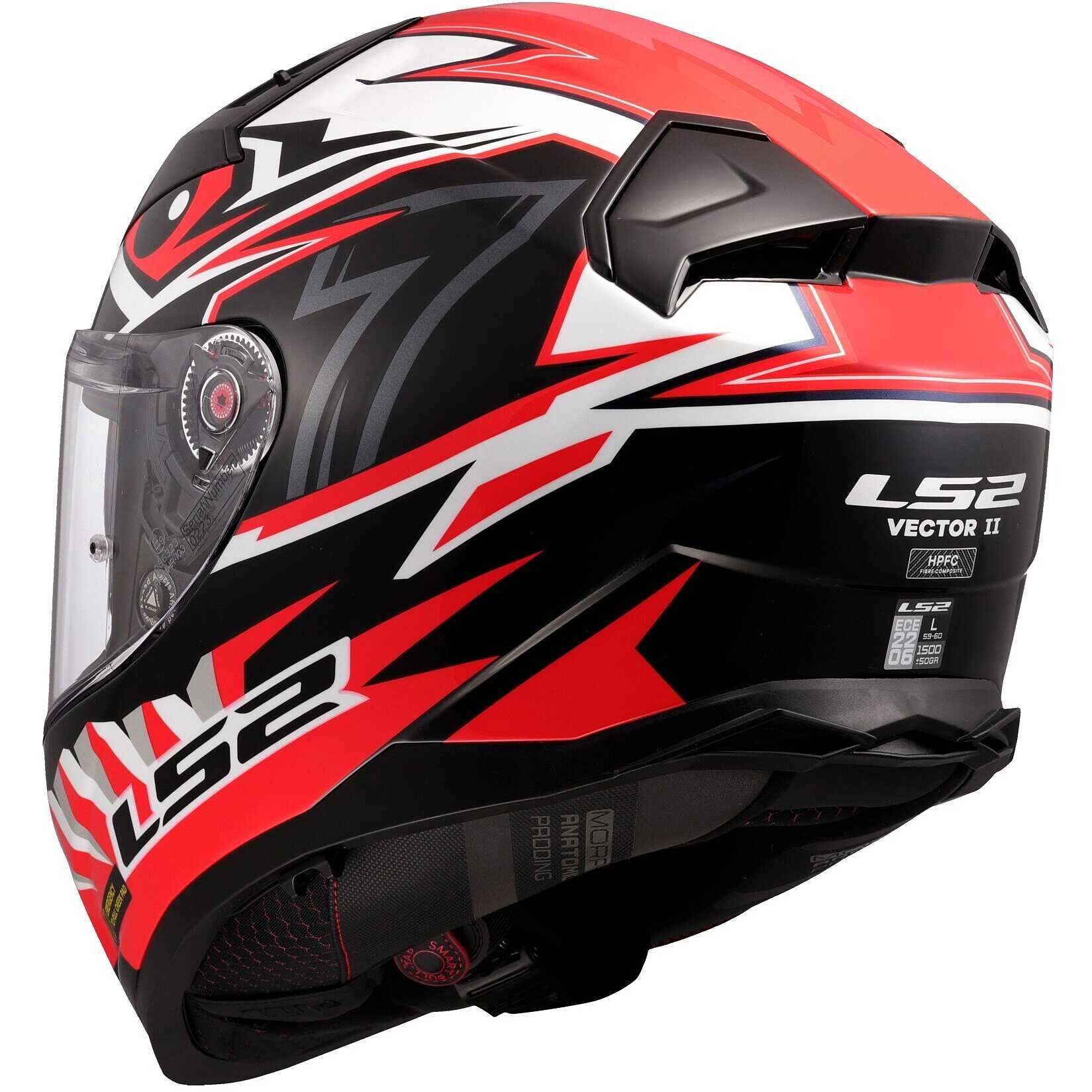 Шолом LS2 FF811 Vector II Buntri Black/Red