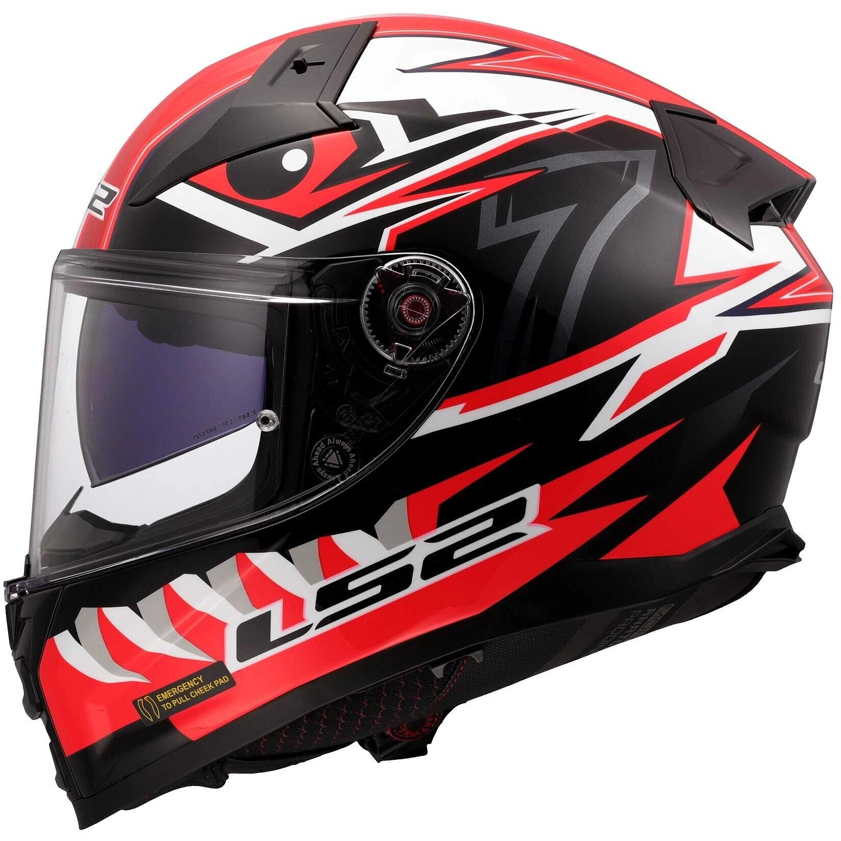 Шолом LS2 FF811 Vector II Buntri Black/Red
