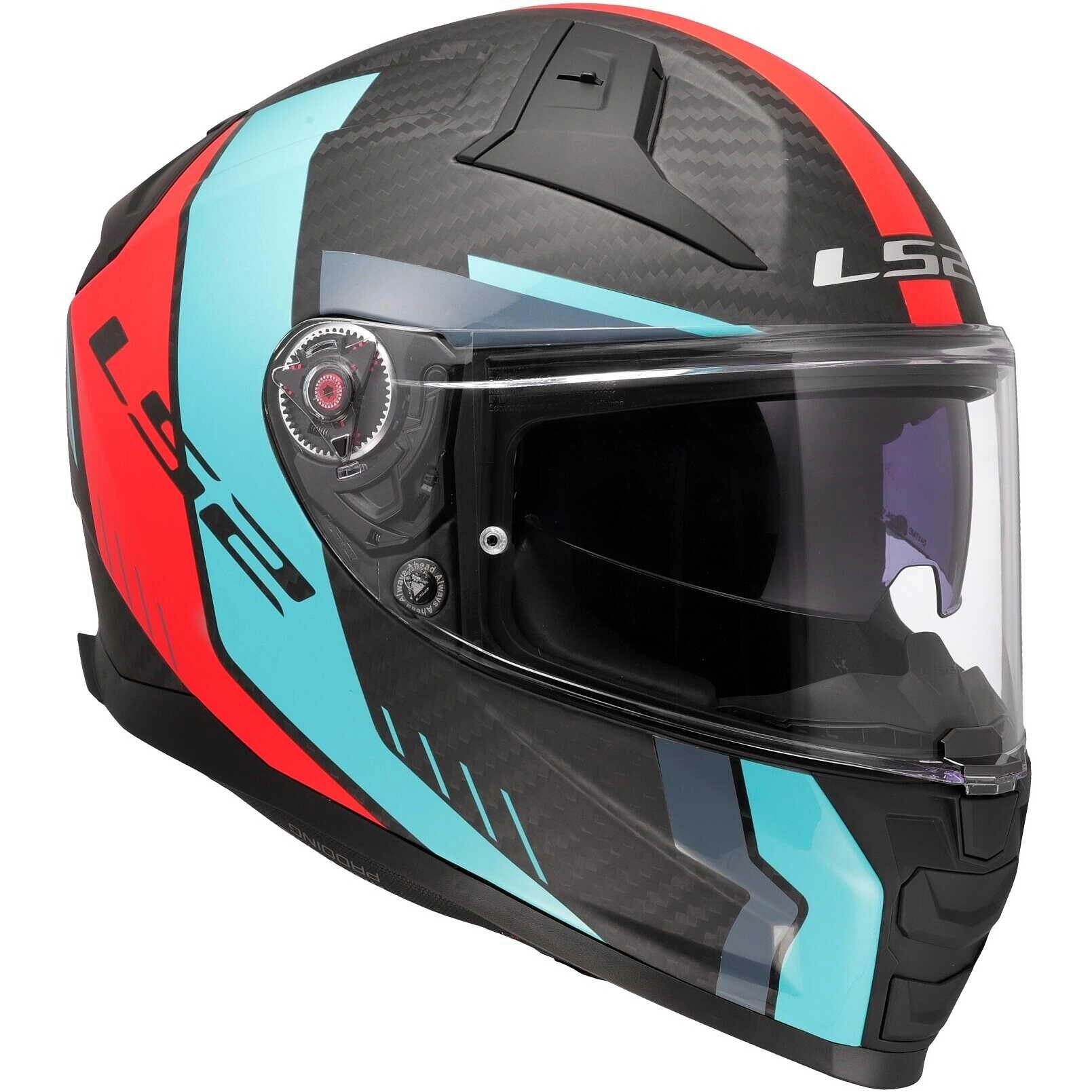 Шолом LS2 FF811 Vector II C Grid Red/Cyan