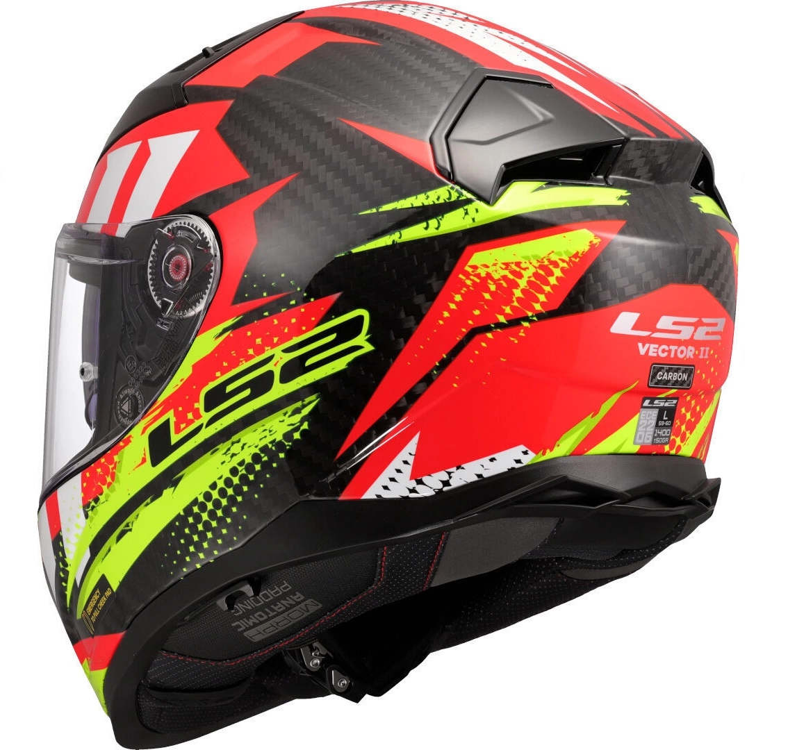 Шолом LS2 FF811 Vector II C Tantic Red/Yellow