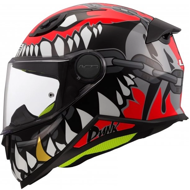 Шолом LS2 FF812 Junior Punk Grey/Red