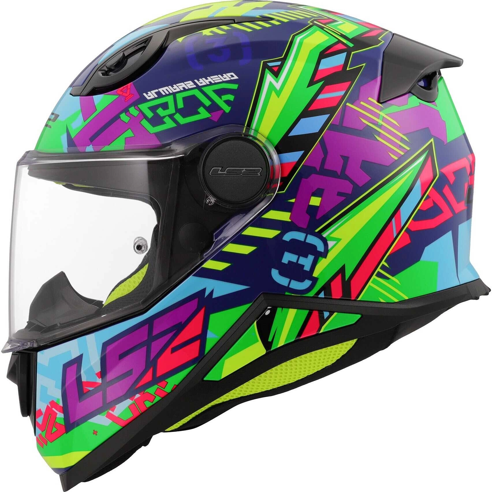 Шолом LS2 FF812 Junior Svent Blue/Green