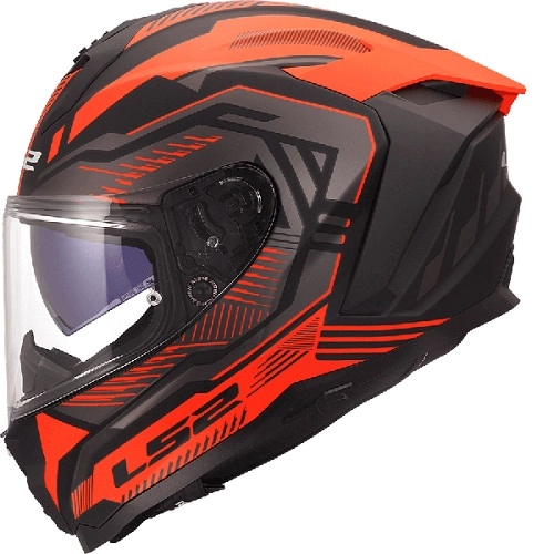 Шолом LS2 FF817 Challenger II Dravix Black/Red