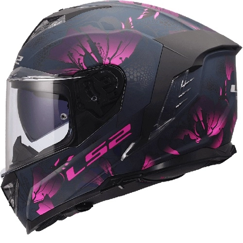 Шлем LS2 FF818 Storm III Burst Black/Pink