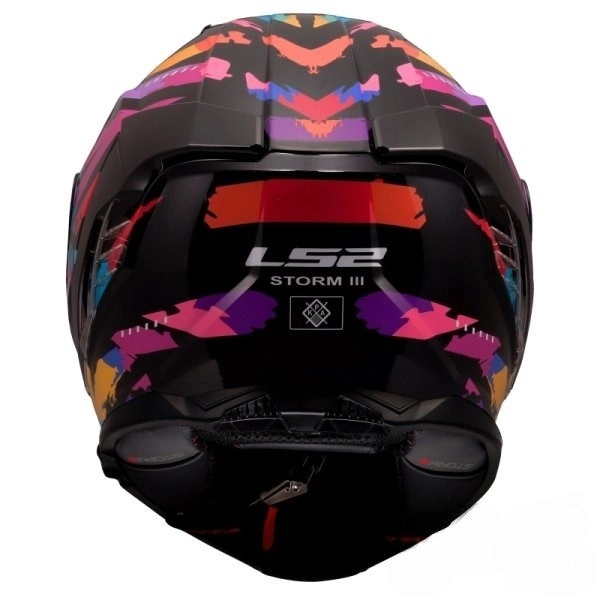 Шолом LS2 FF818 Storm III Kaos Black/Purple/Blue