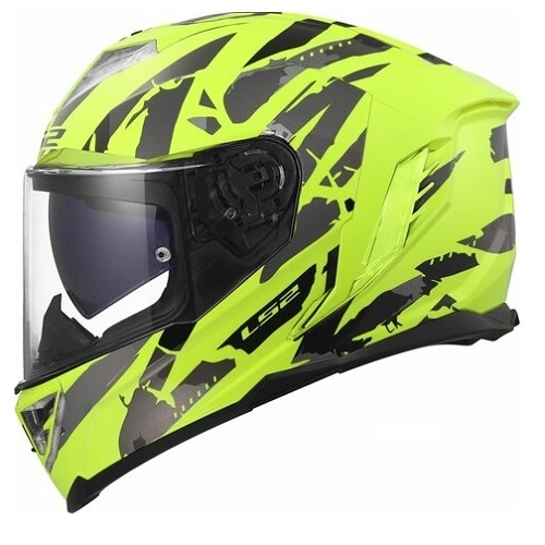 Шолом LS2 FF818 Storm III Kaos Yellow/Black