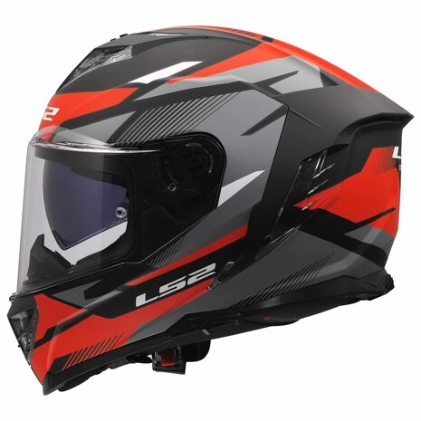 Шолом LS2 FF818 Storm III Komai Black/Red