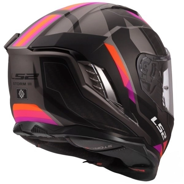 Шолом LS2 FF818 Storm III Sporty Black/Purple