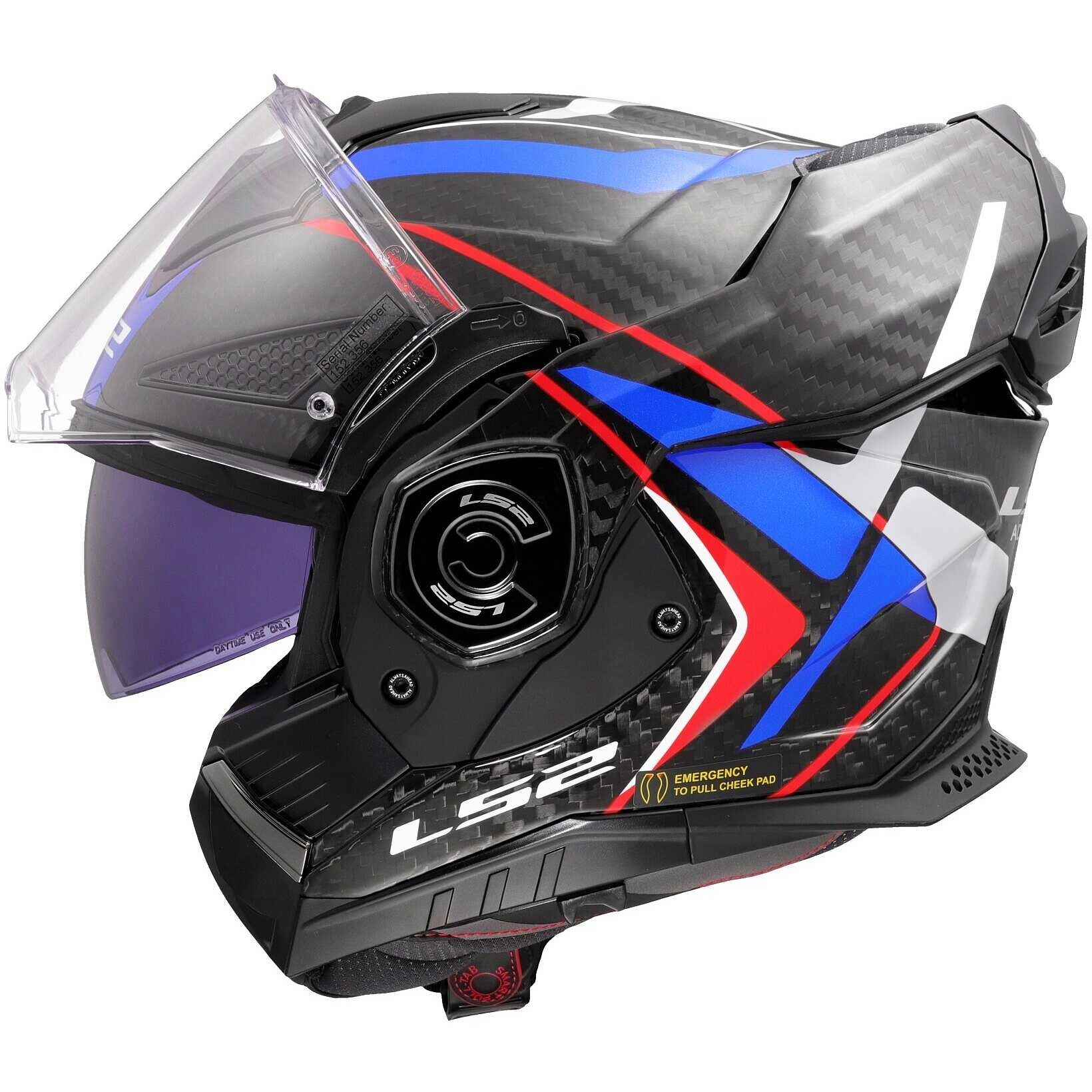 Шолом LS2 FF901 Advant X C Future II Carbon White/Black