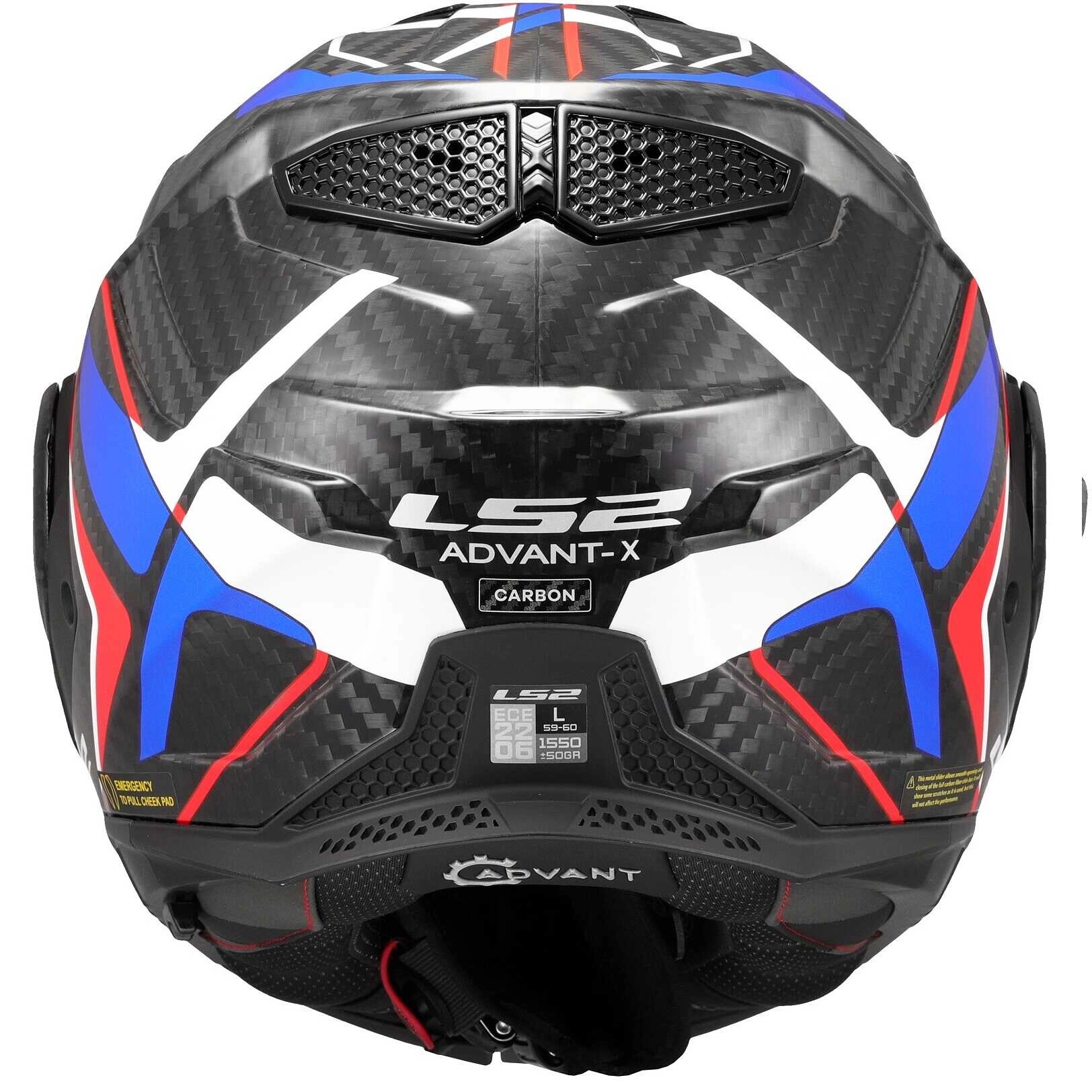 Шолом LS2 FF901 Advant X C Future II Carbon White/Black