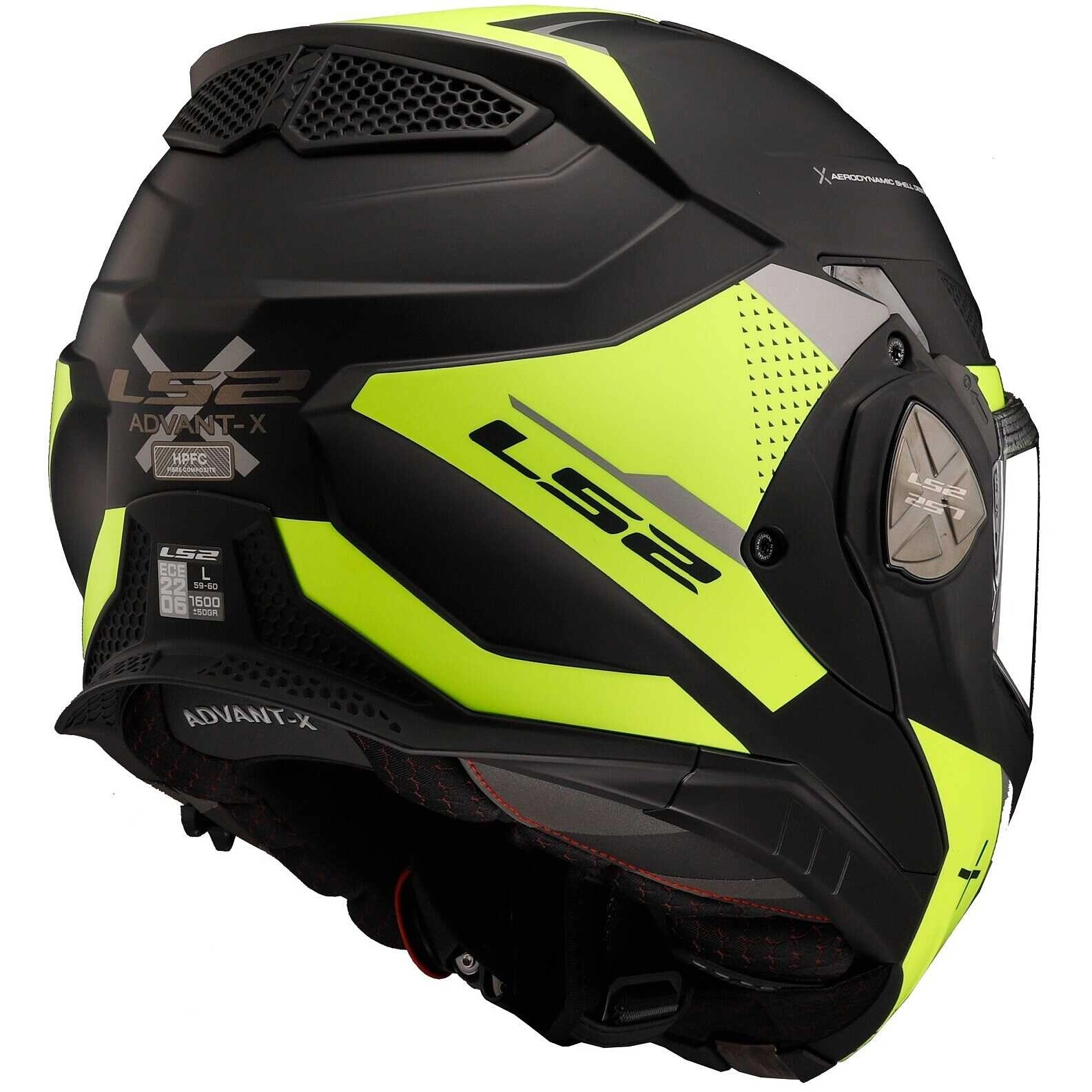 Шолом LS2 FF901 Advant X Oblivion Black/Yellow Matt