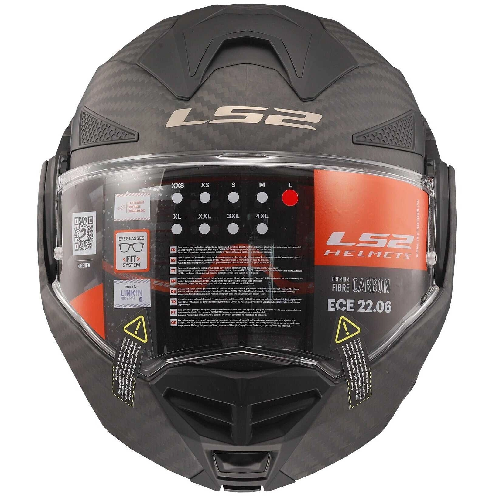 Шолом LS2 FF901 Advant X Solid Carbon Matt