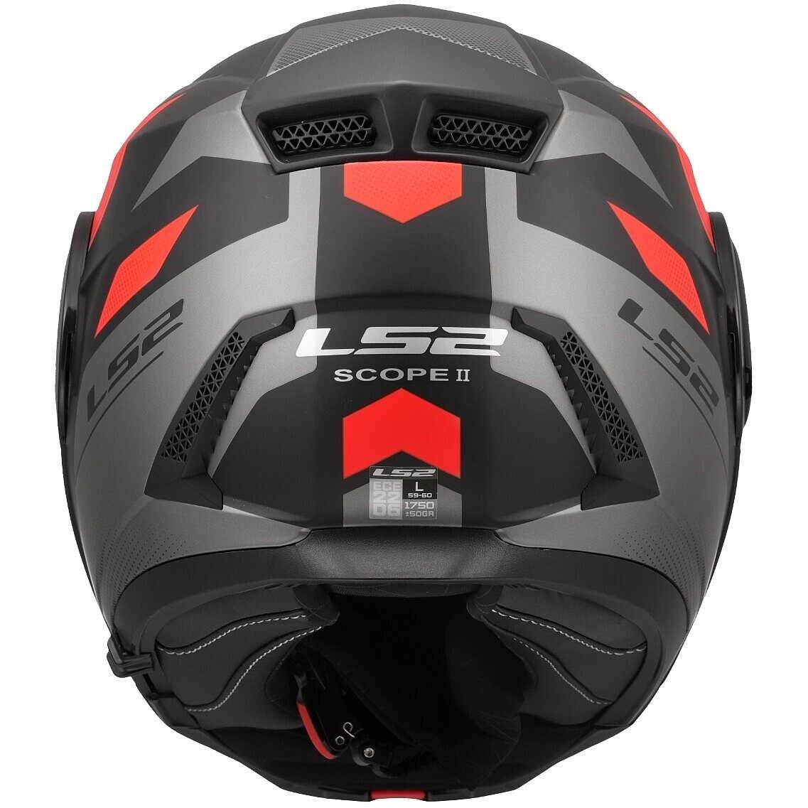 Шолом LS2 FF902 Scope II Duria Black/Red