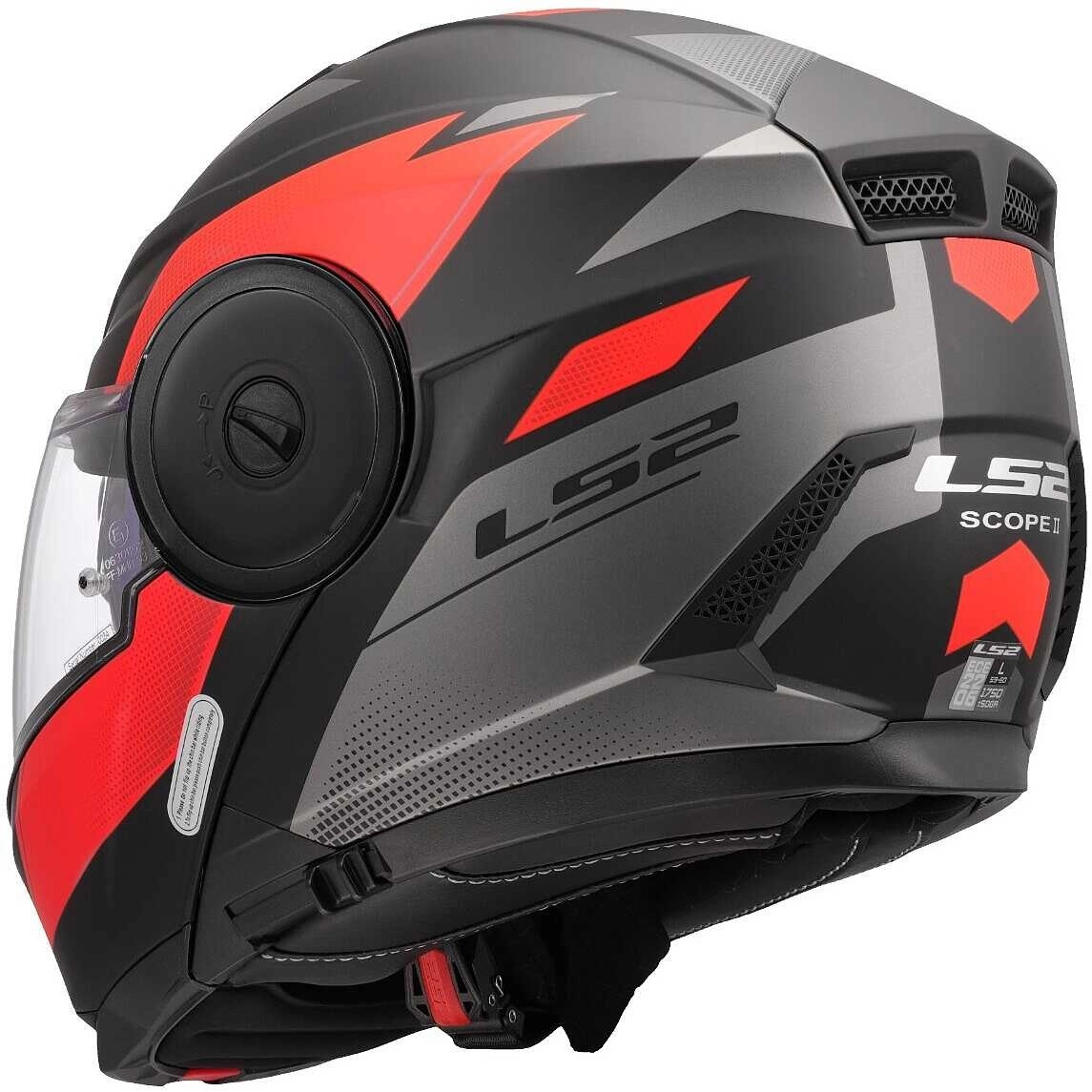 Шолом LS2 FF902 Scope II Duria Black/Red