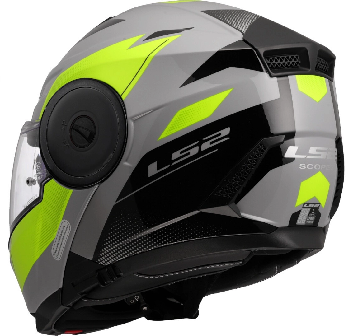 Шлем LS2 FF902 Scope II Duria Grey/Yellow