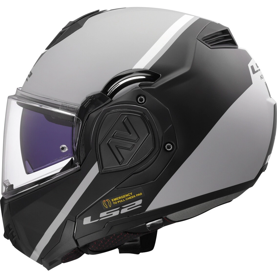 Шолом LS2 FF906 Advant Swipe Grey/Black