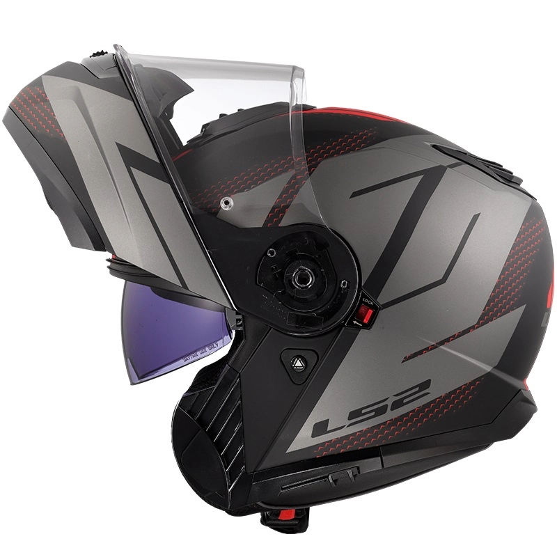 Шолом LS2 FF908 Strobe II Code Black/Grey