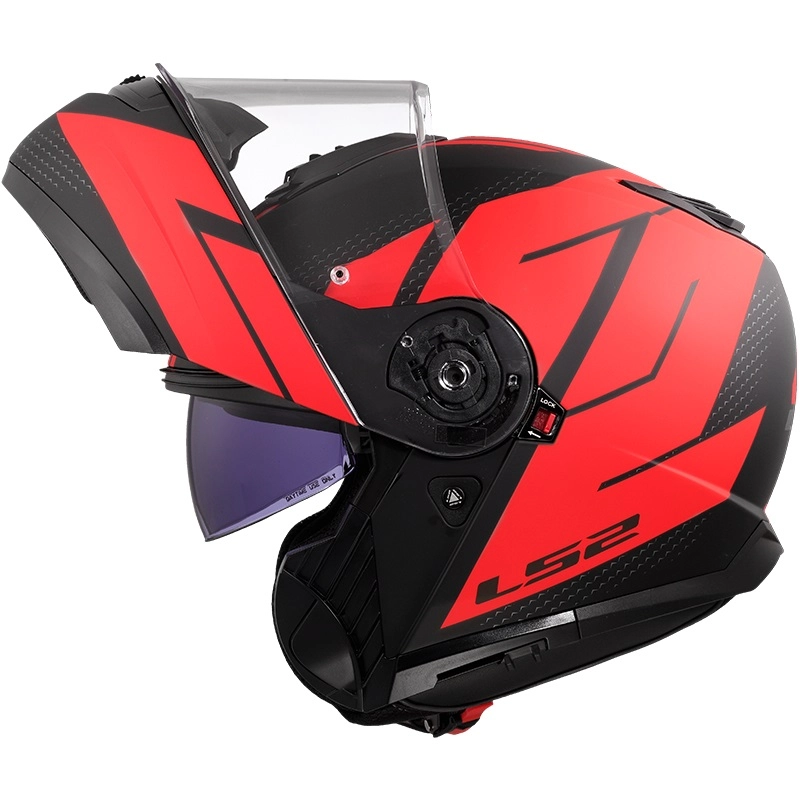 Шолом LS2 FF908 Strobe II Code Black/Red