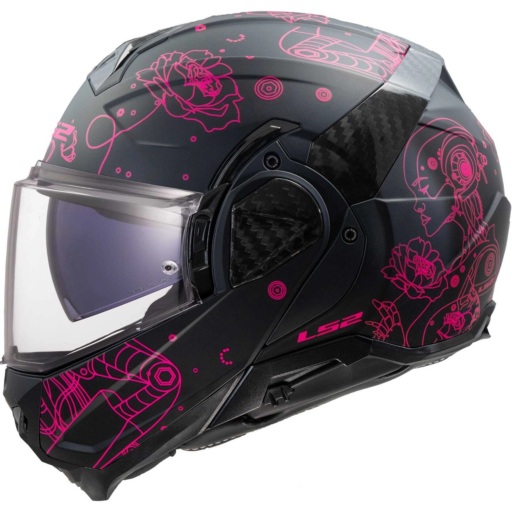 Шолом LS2 FF910 Advant II Sophia Black/Pink