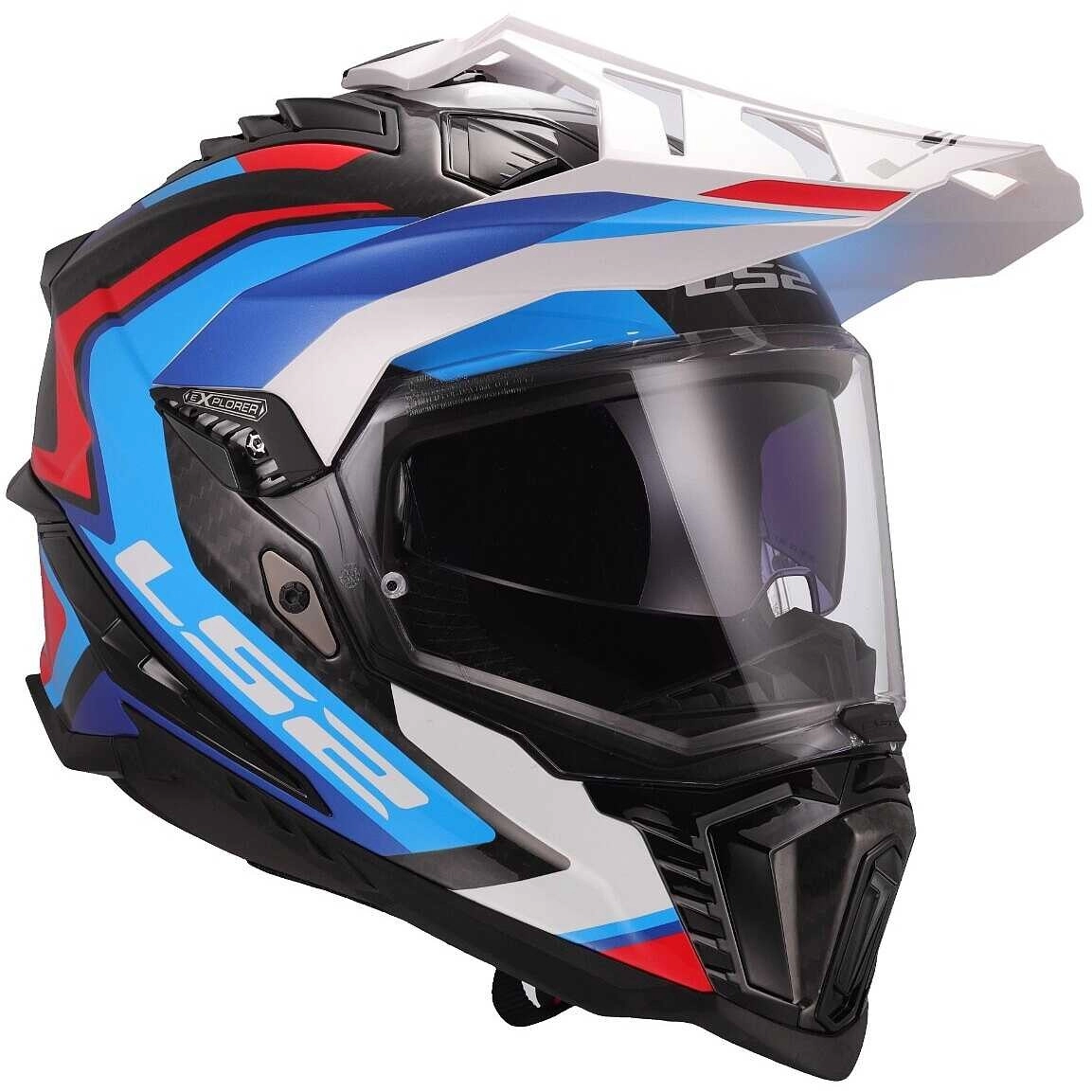 Шолом LS2 MX701 Explorer C Frontier II Red/White/Blue
