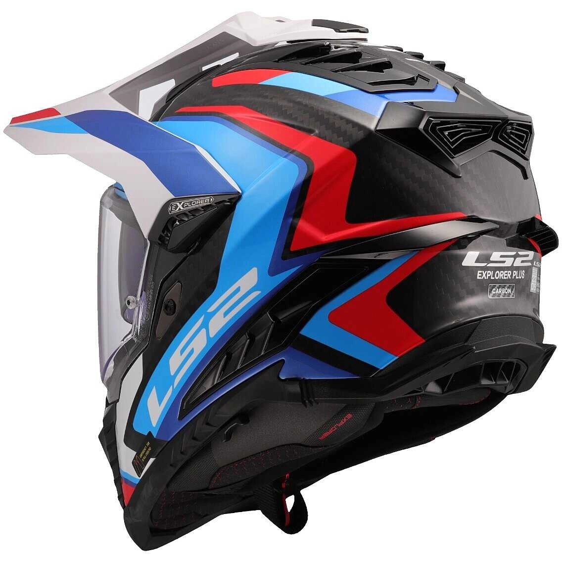 Шолом LS2 MX701 Explorer C Frontier II Red/White/Blue