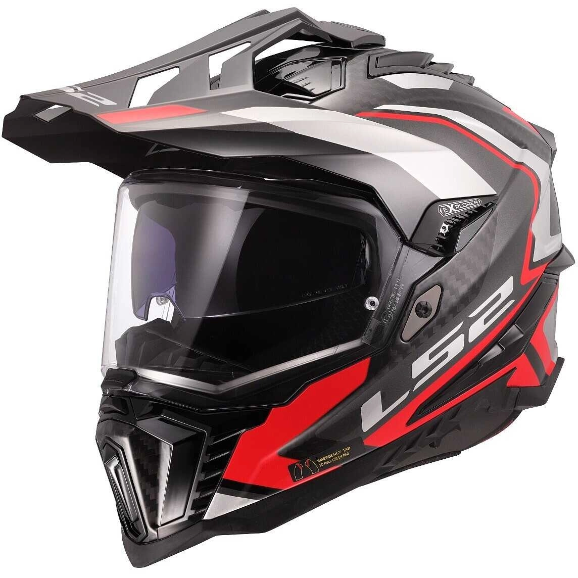 Шолом LS2 MX701 Explorer C Frontier II Red