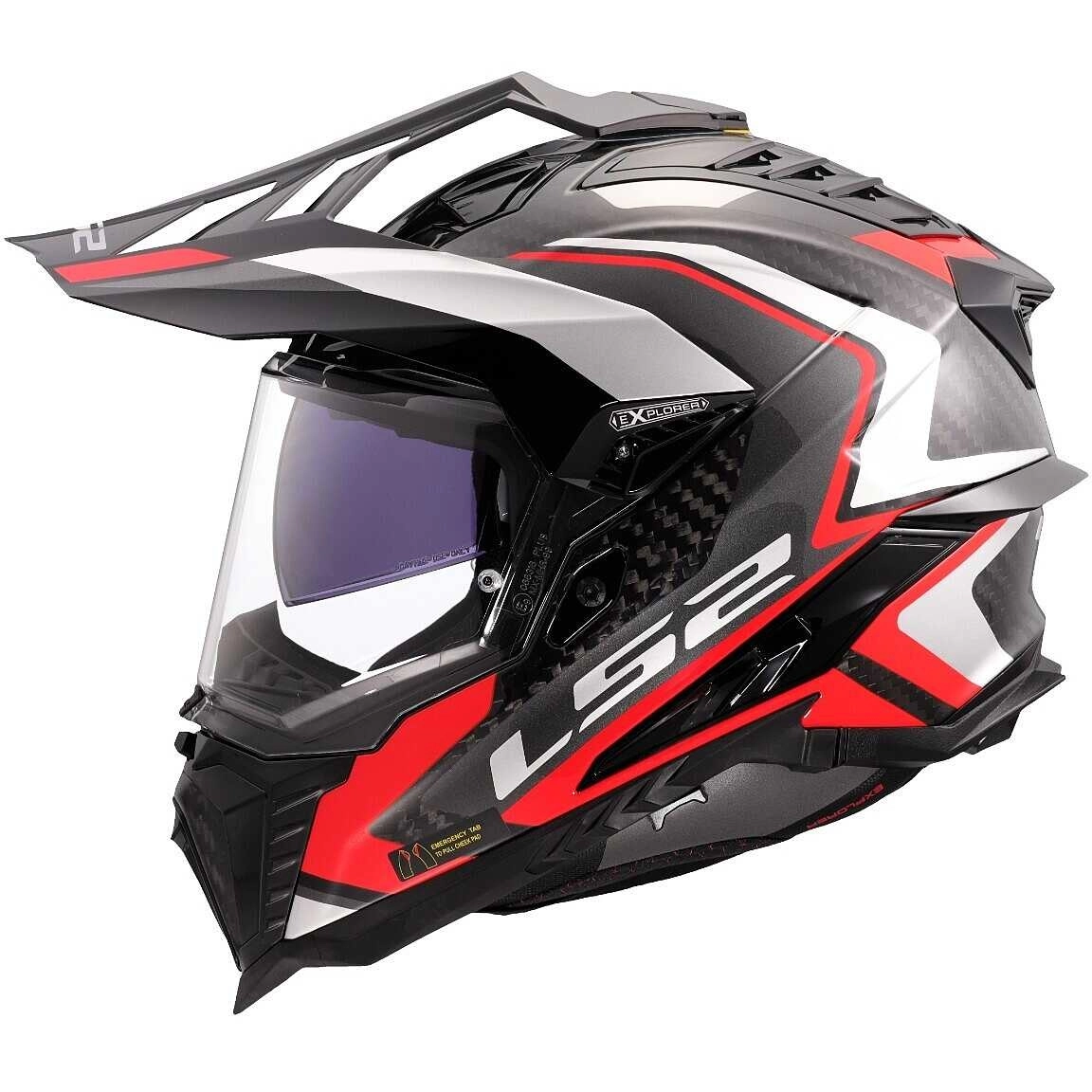 Шолом LS2 MX701 Explorer C Frontier II Red